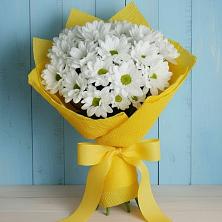 Букет цветов из:  Хризантемы в Базарный Сызган