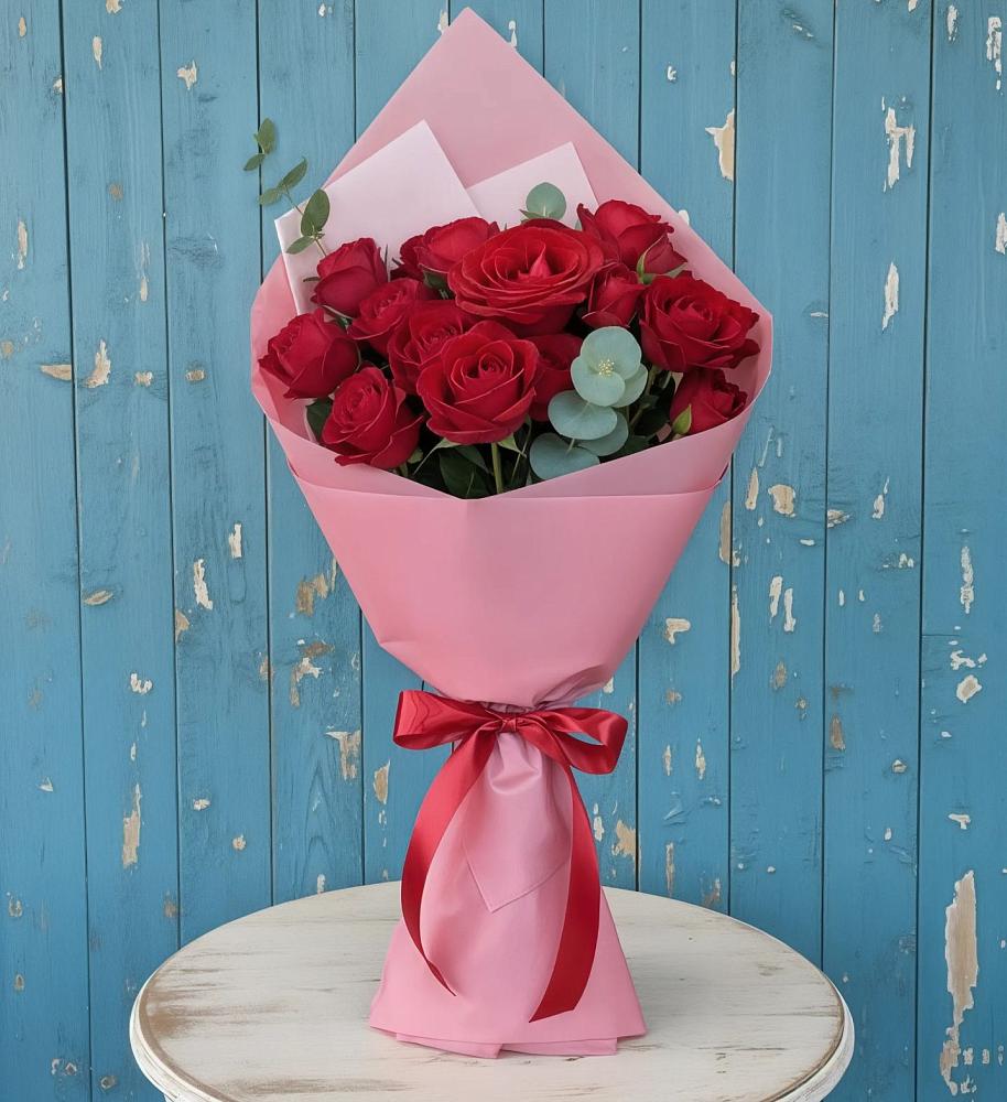 Букет цветов из: Розы в Базарный Сызган