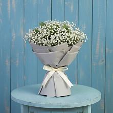 Букет цветов из:  Гипсофила в Базарный Сызган
