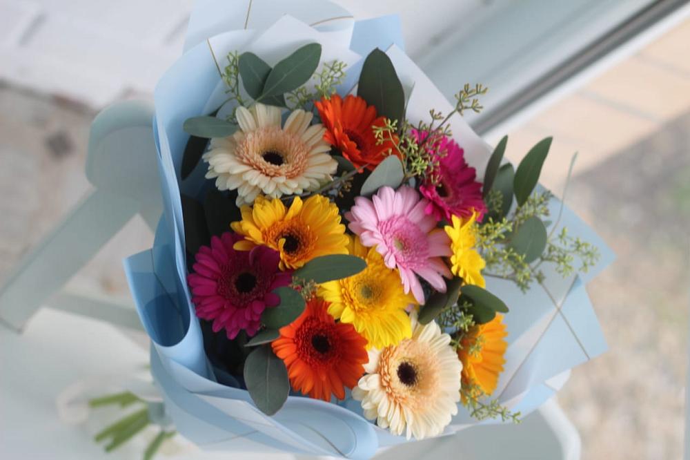 Букет цветов из: Герберы в Базарный Сызган