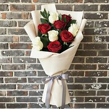 Букет цветов из:  Розы в Базарный Сызган