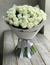 Букет 35 Белых роз в Базарный Сызган