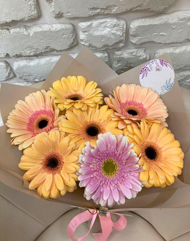Букет цветов из: Герберы в Базарный Сызган