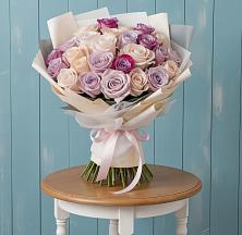 Букет цветов из:  Розы в Базарный Сызган
