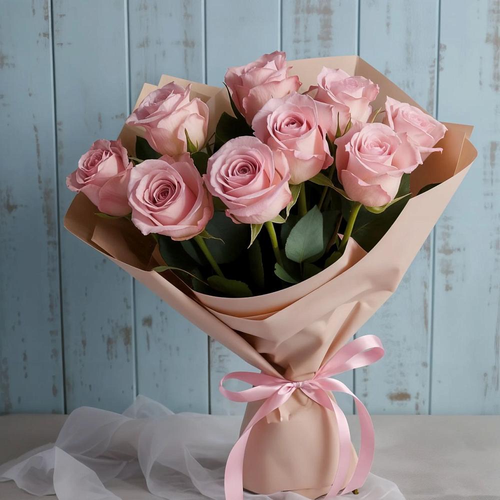 Букет цветов из: Розы в Базарный Сызган