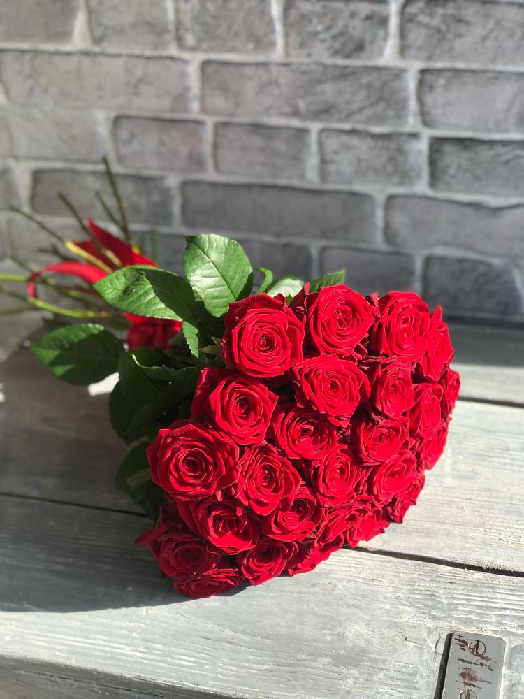 Букет Красные розы Фридом в Базарный Сызган