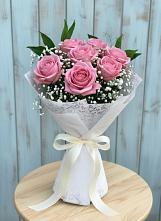 Букет цветов из:  Розы в Базарный Сызган