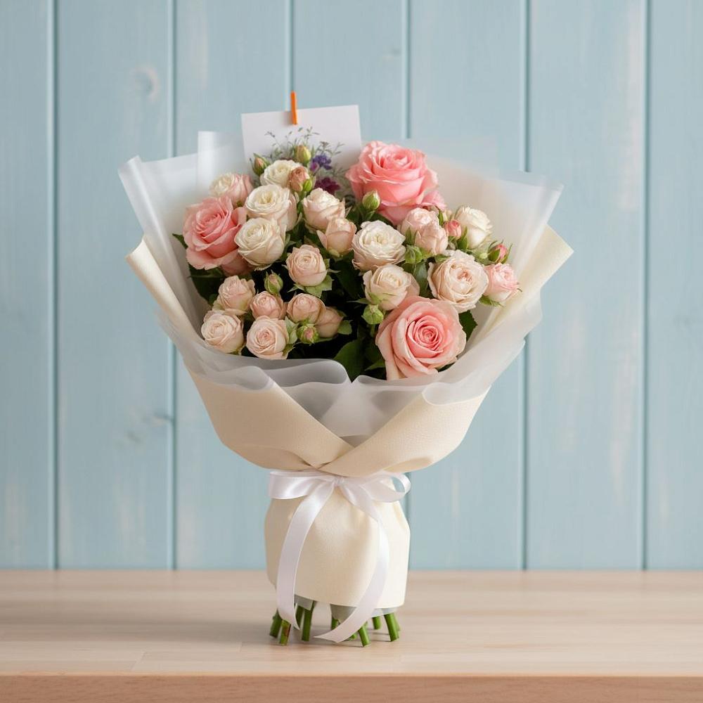 Букет цветов из: Розы в Базарный Сызган