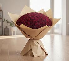 Букет 101 Красная роза #REPLACE_PRED# Базарный Сызган