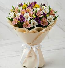 Букет цветов из:  Альстромерии в Базарный Сызган