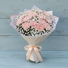 Букет цветов из:  Гвоздики в Базарный Сызган