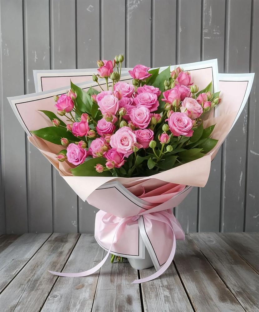 Букет Розовый кустик в Базарный Сызган