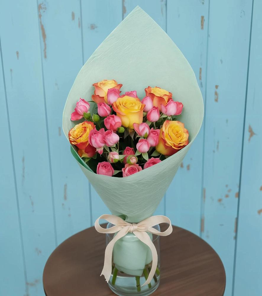 Букет цветов из: Розы в Базарный Сызган