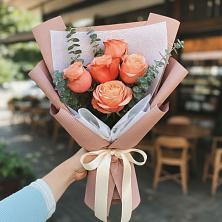 Букет цветов из:  Розы в Базарный Сызган