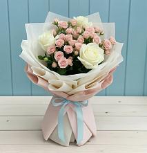 Букет цветов из:  Розы в Базарный Сызган