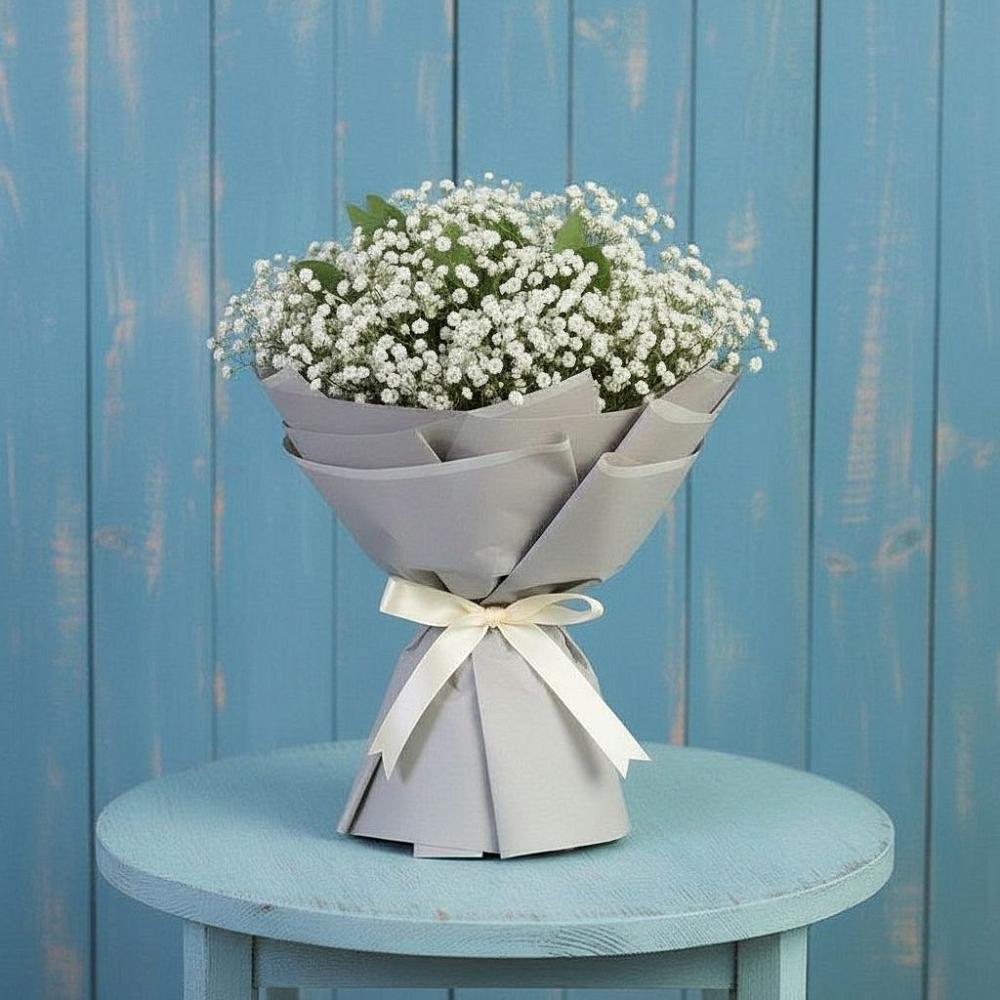 Букет цветов из: Гипсофила в Базарный Сызган