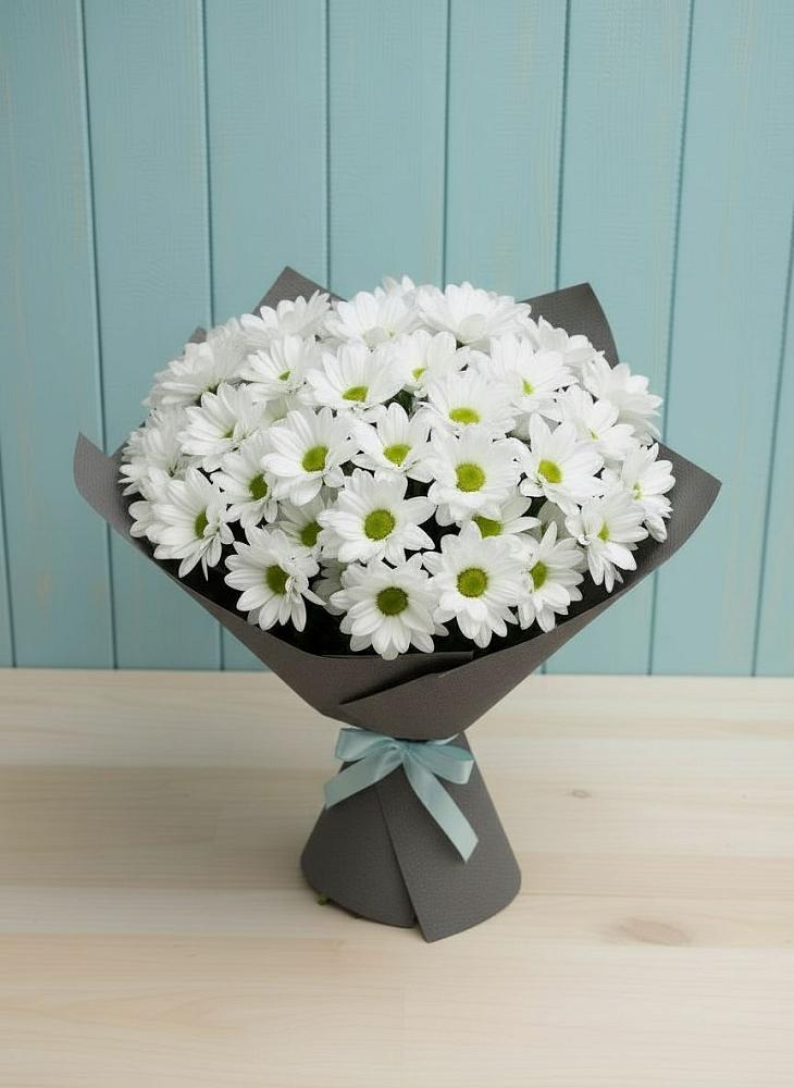 Букет цветов из: Хризантемы в Базарный Сызган