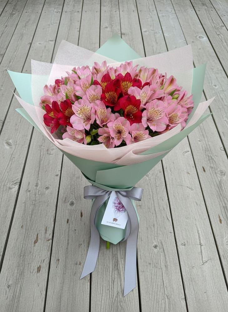 Букет цветов из: Альстромерии в Базарный Сызган