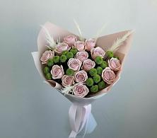 Букет цветов из:  Розы и Хризантемы в Базарный Сызган