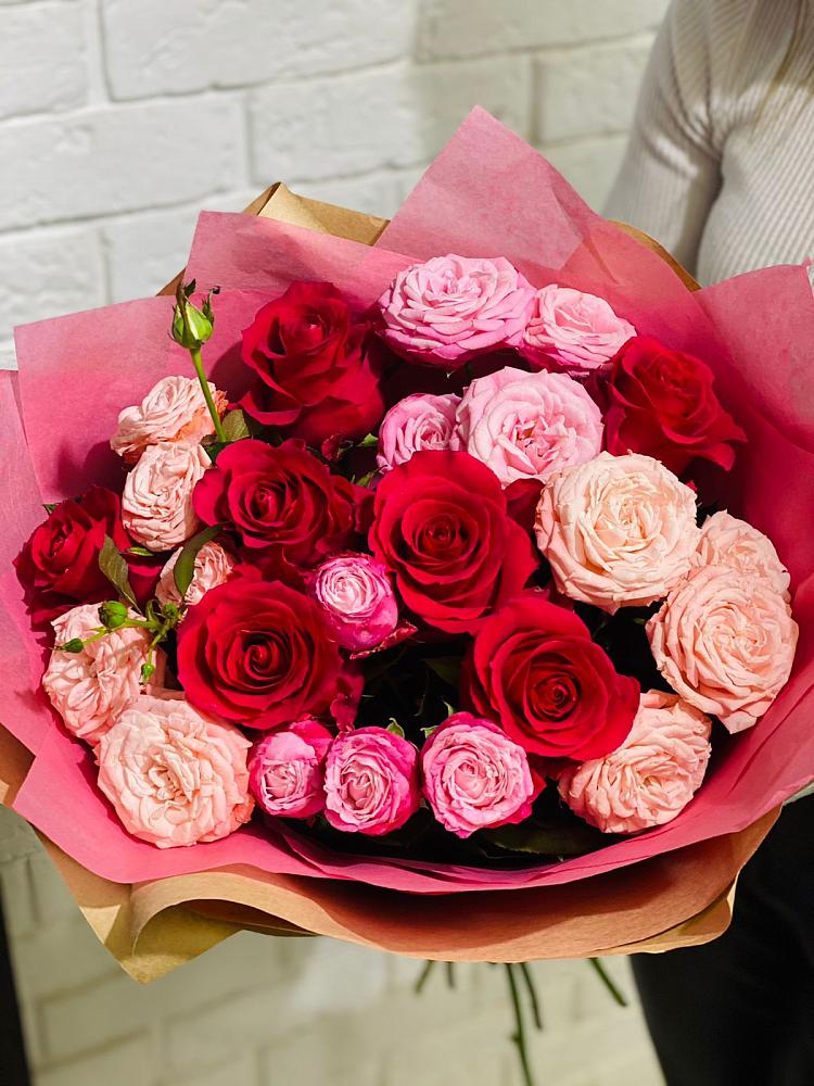 Букет цветов из: Розы в Базарный Сызган