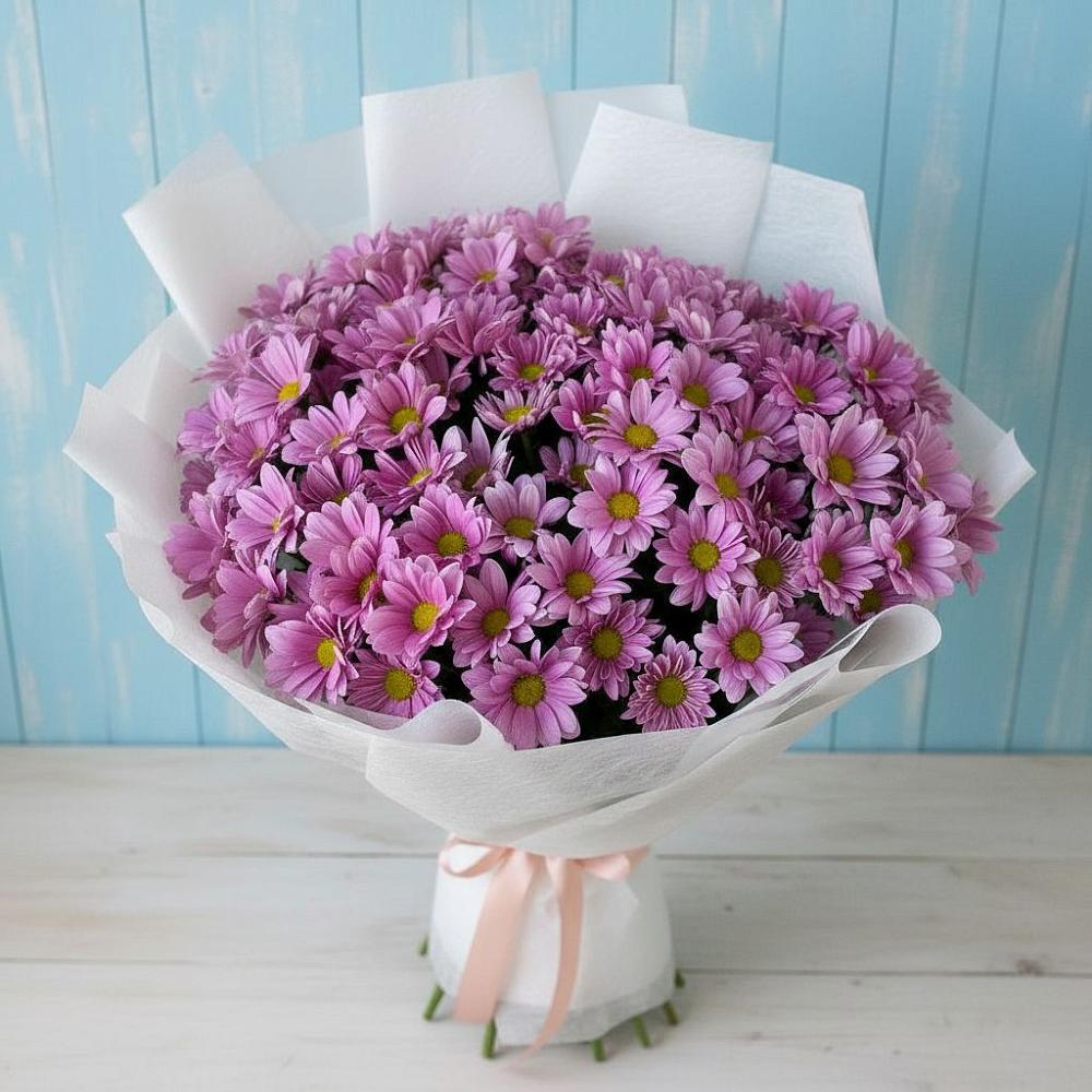 Букет цветов из: Хризантемы в Базарный Сызган