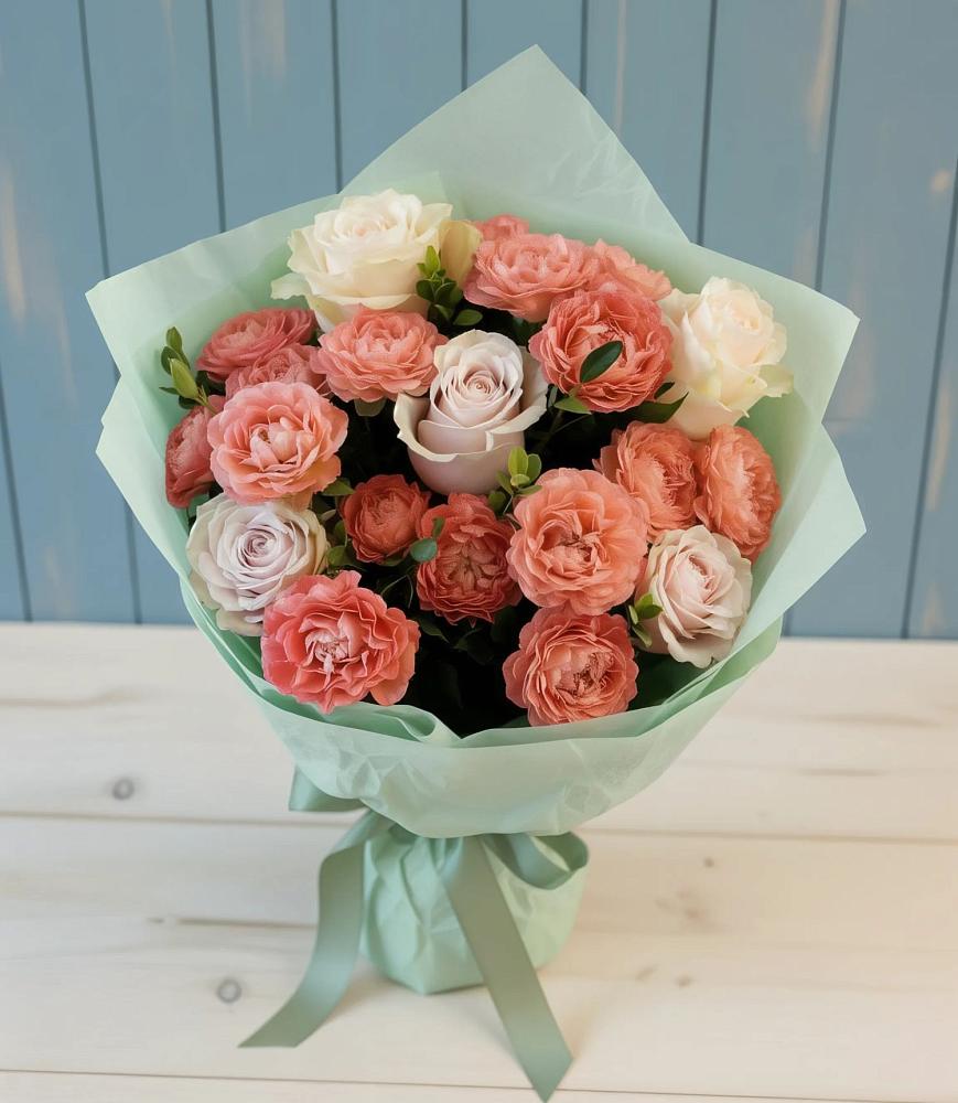 Букет цветов из: Розы в Базарный Сызган