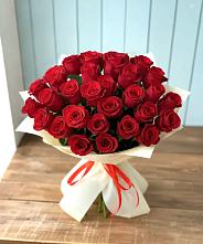 Букет 29 Красных роз в Базарный Сызган