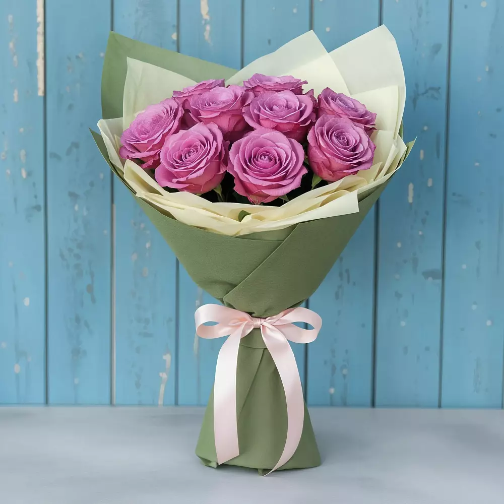 Букет Розы Фёрст Леди в Базарный Сызган