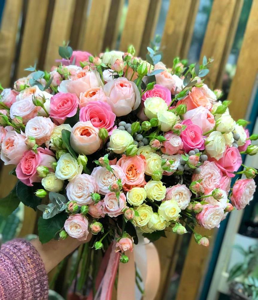 Букет цветов из: Розы в Базарный Сызган