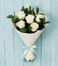 Букет цветов из:  Розы в Базарный Сызган