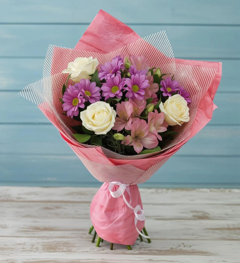 Букет цветов из: Герберы в Базарный Сызган