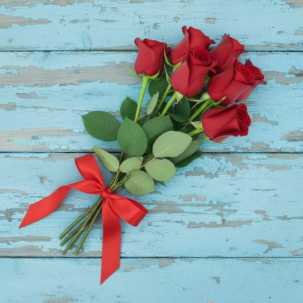 Букет Красные розы в Базарный Сызган