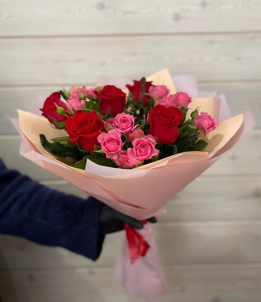 Букет цветов из: Розы в Базарный Сызган