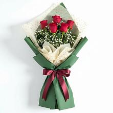 Букет цветов из:  Розы #REPLACE_PRED# Базарный Сызган