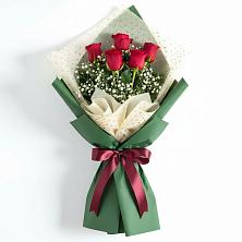 Букет цветов из:  Розы в Базарный Сызган