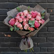 Букет цветов из:  Розы в Базарный Сызган
