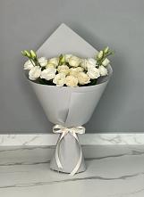 Букет цветов из:  Розы и Лизиантусы #REPLACE_PRED# Базарный Сызган